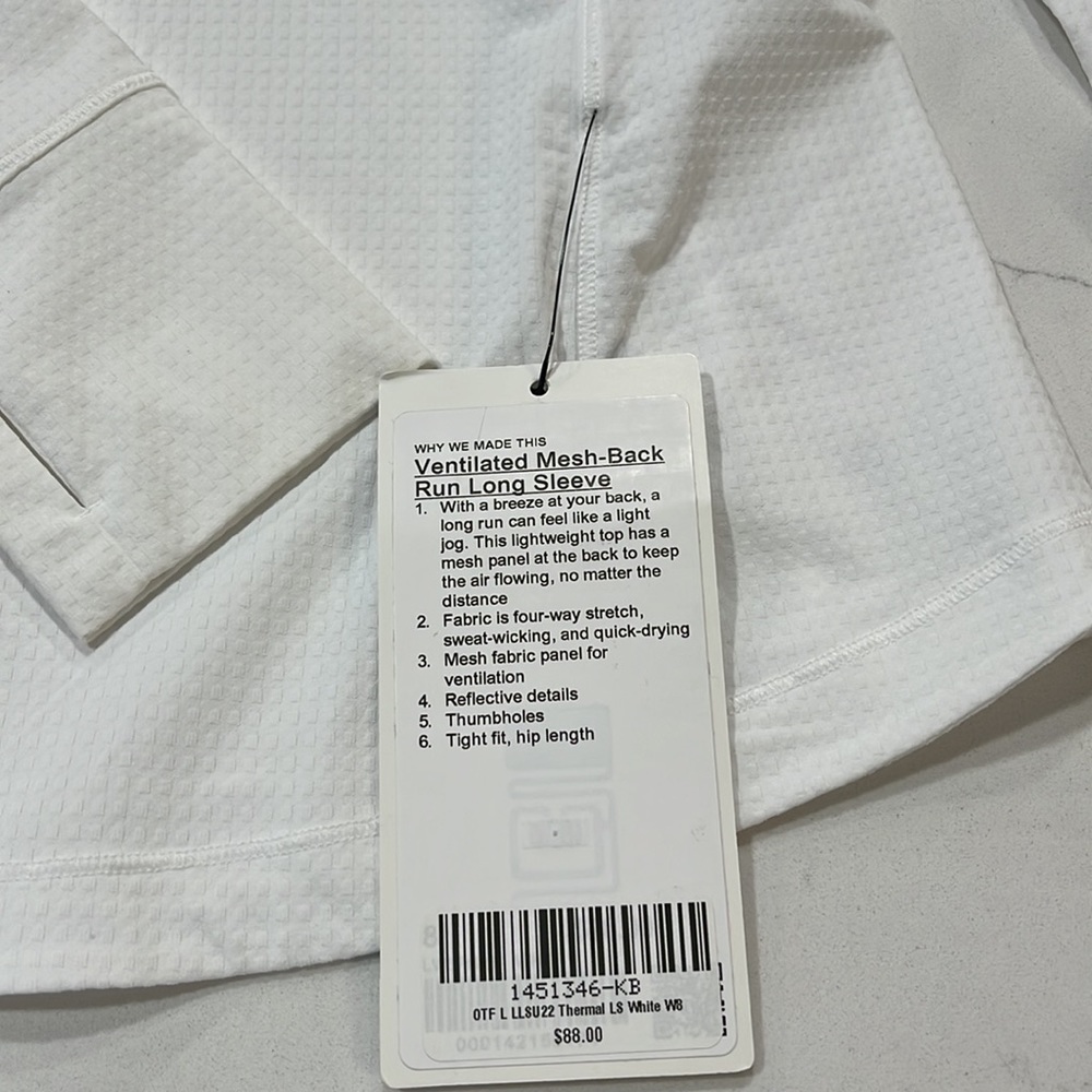 Lululemon Orangetheory ventilated mesh Back - Picture 2 of 3